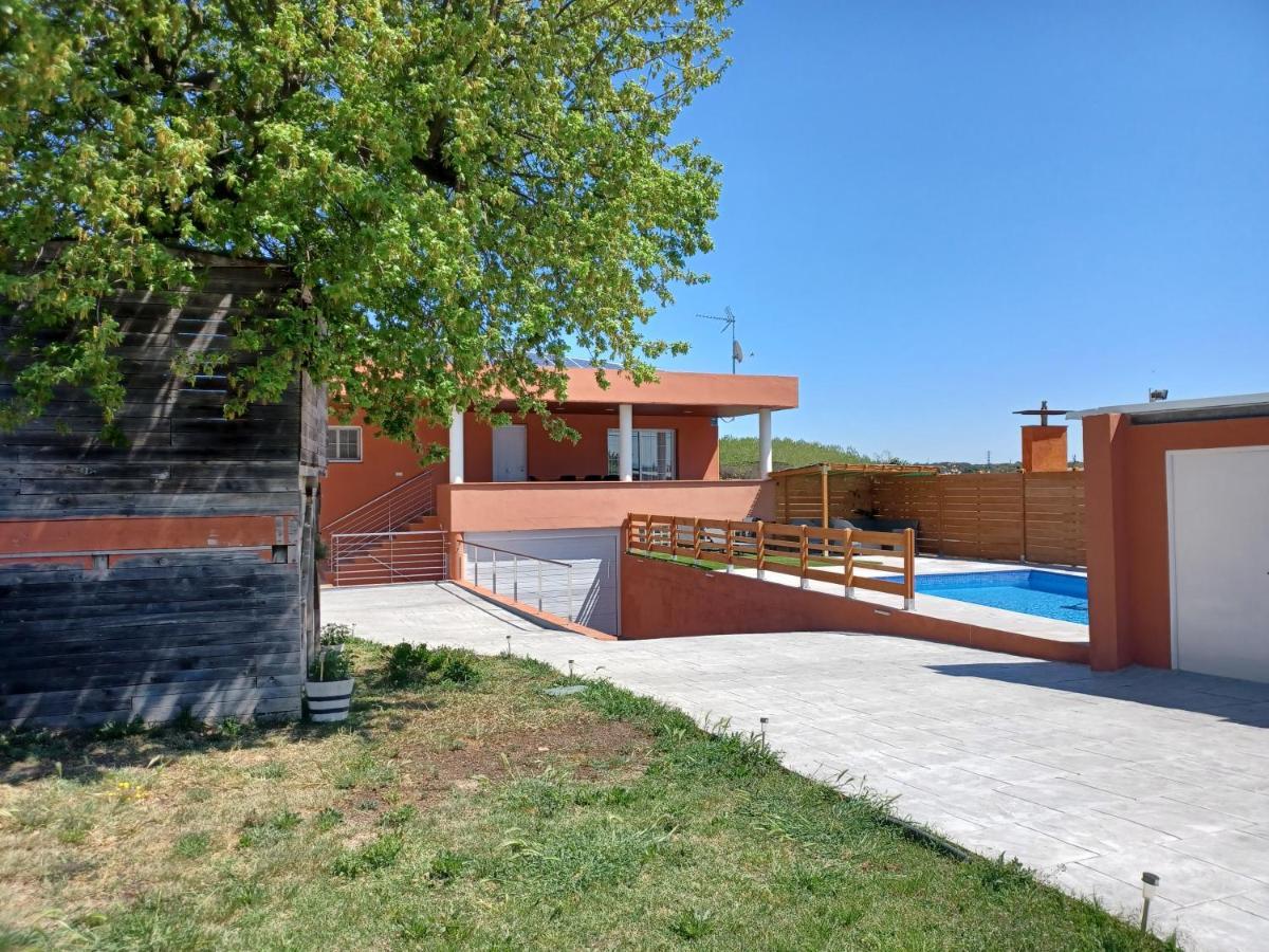 Piscina De Sal Barbacoa Wifi, Parking Gratis, 3 Min Pga Casa El Roble Villa Girona Exterior photo